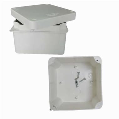 INDUMA CAJA PASO PLAST. 15CMX15CM BL (40UxCJ)