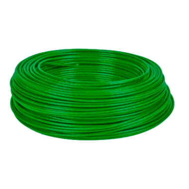 INDUSCABOS CABLE FLEXIBLE #10  4.0MM VERDE 100MT