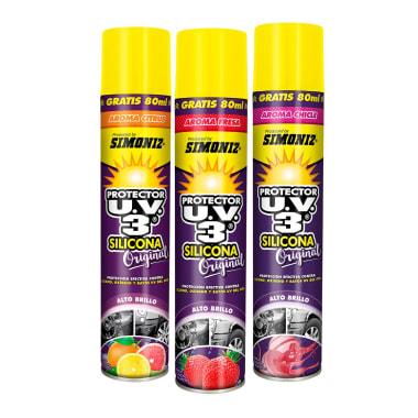 SIMONIZ PROTECTOR AEROSOL UV3 FRESA 400ML (12UxCJ)