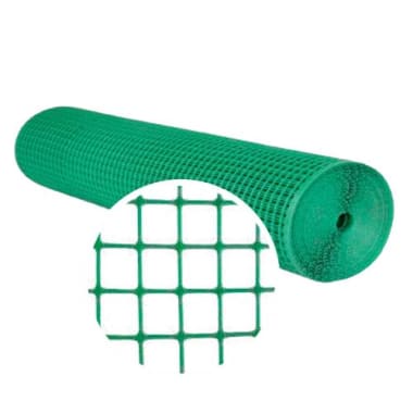 MALLA PLAST. VERDE 16.20mmx18mm 1.00mtX25mt PE#25(