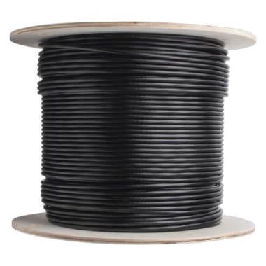 ELECTROCABLE SOLIDO #10 NEGRO THHN 600V 90C 500M B