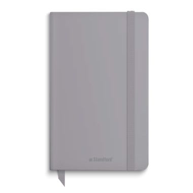 LIBRETA 120HJ EJECUTIVA RAYADO GRIS