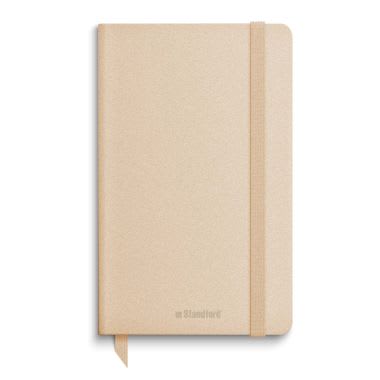 LIBRETA 120HJ EJECUTIVA RAYADO DORADO