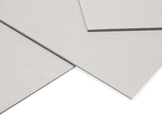 PLANCHA CARTON GRIS SATINADO KAPPA 2.00MM (1260GSM) 75X105CM