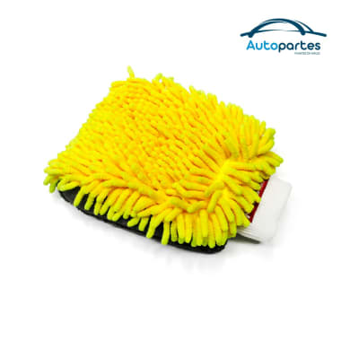 Guante Microfibra Amarillo 24x17 Cm