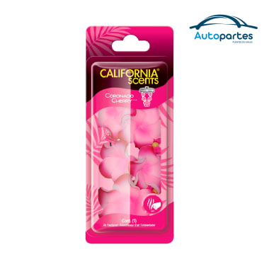 Cali Collar Flor Cherry