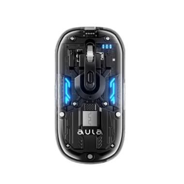 Mouse Aula AM210 Wireless Black 1,600 DPI Recargable