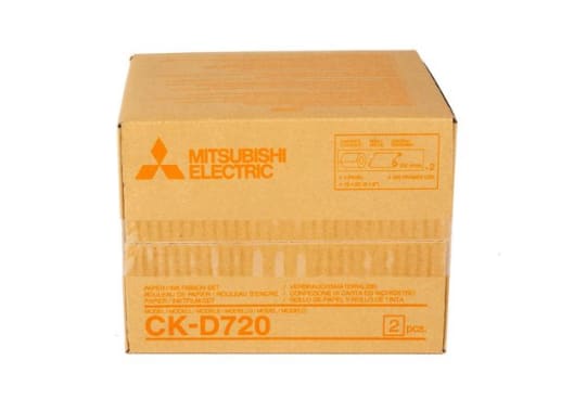 CAJA PAPEL Y CINTA MITSUBISHI CK-D720 IMP. D70DW-S
