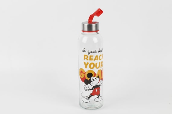 Botella De Vidrio Mickey 500Ml