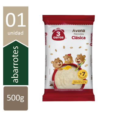AVENA PREM CLASICA 3OSITOS 500 GR