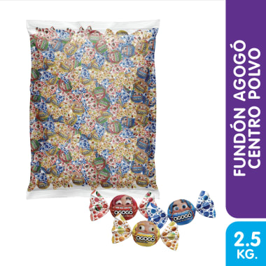 AGOGO CENTR POLVO SURT 2.5KG X 4FP 