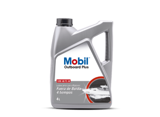 MOBIL OUTBOARD PLUS 10W-40 FC-W, 4LT