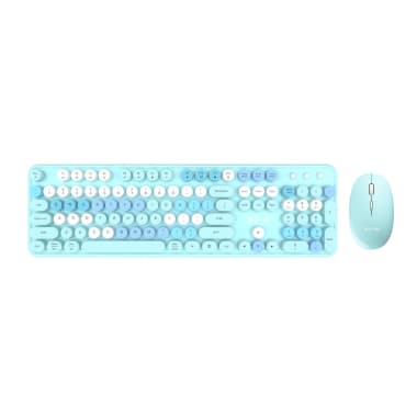 Kit Wireless  Teclado + Mouse Aula AC306 Blue