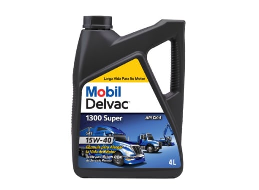 MOBIL DELVAC 1300 SUPER 15W-40, 4LT,GEN3