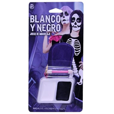 Maquillaje Blanco Y Negro