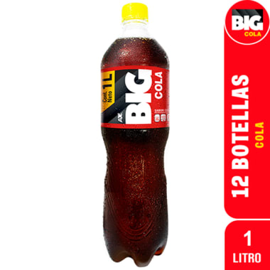 BIG COLA PET NO RETORNABLE 1000 ml 12 pack