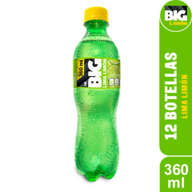 BIG LIMA LIMON PET NO RETORNABLE 360 ml 24 pack