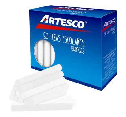 TIZA  BLANCA CX50 ANTIALERGICA