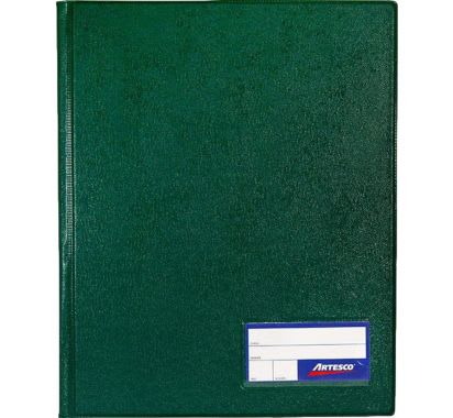 FOLDER D/TAPA T/A-4 C/GUSANO VERDE OSCURO