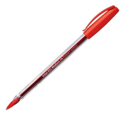 BOLIGRAFO  F.C TRILUX 032-M ROJO