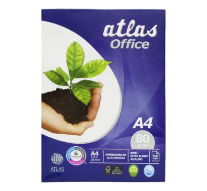 PAPEL FOTOC OFFICE 80GR A4 PAQX500