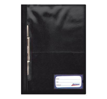 FOLDER T/TRANSP. T/A-4 C/FASTENER NEGRO