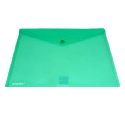 SOBRE P/DOCUM C/BROCHE W209-A5 VERDE