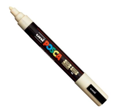 PLUMON POSCA PC-5M MARFIL