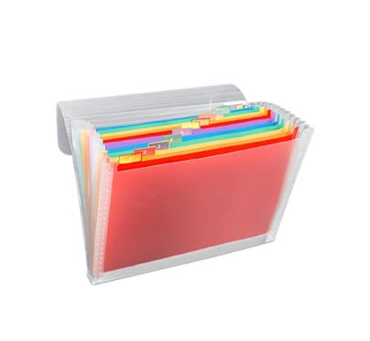 ARCHIVADOR ACORD. A-4 13DIV MULTICOLOR