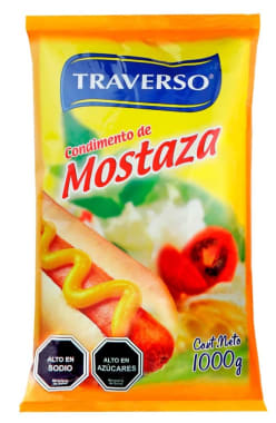 Mostaza 1000Gr Bolsa Traverso