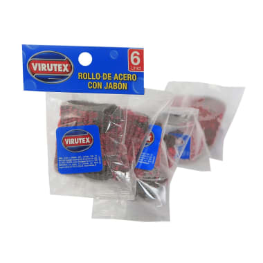 Mago Pads C/Jabon Tiras X6 Bolsa - Virutex