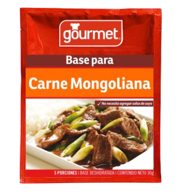 Base para Carne Mongoliana 30G.