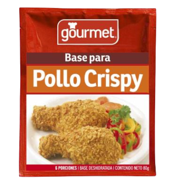 Base Pollo Crispy Gourmet 80G