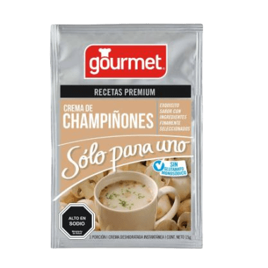  Crema Champiñon Solo Para Uno 15G