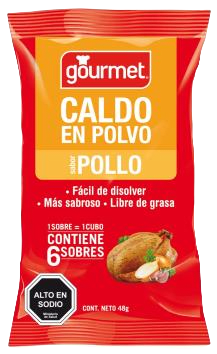 Caldo Polvo Sabor Pollo 6Un
