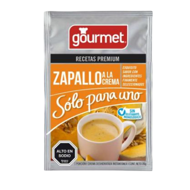  Crema De Zapallo Solo Para Uno 20G Gourmet