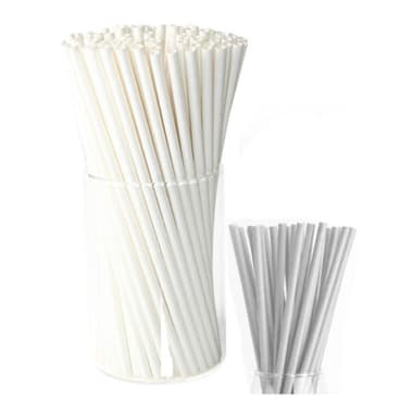 Bombilla Eco Blanca con funda 50 un. 