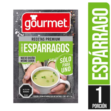  Crema Solo Para Uno Esparrago 15G Gourmet