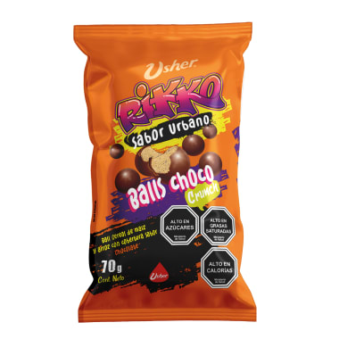 Balls Choco 70 Grs Rikko