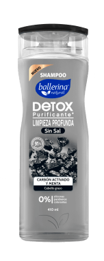 Ballerina Shampoo Carbon frasco 410ml