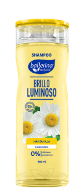 Ballerina Shampoo Manzanilla frasco 410ml  