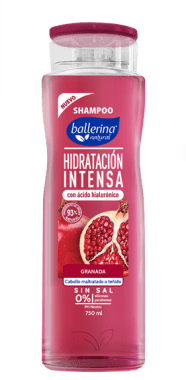 Ballerina Shampoo Granada +Ah frasco 750ml  