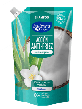 Ballerina Shampoo Coco Jazmin doypack 750ml