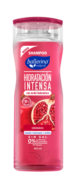 Ballerina Shampoo Granada +Ah frasco 410ml 