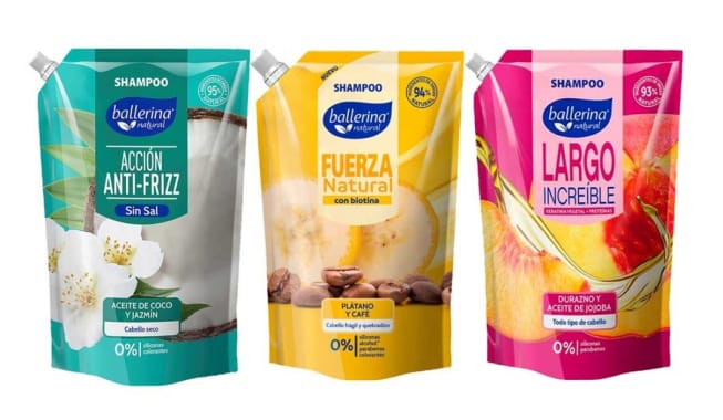 Caja Mixta Shampoo Variedades doypack 750 ml