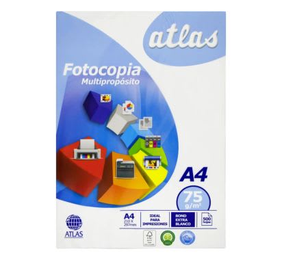 PAPEL FOTOC MULTI 75GR A4 PAQX500