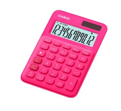 CALCULADORA ESC. MS-20UC-RD-N-DC 12DIG