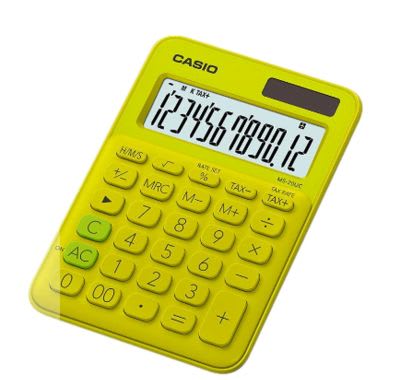 CALCULADORA ESC. MS-20UC-YG-N-DC 12DIG