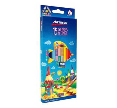 COLORES ART TRIANG X14 LARGOS (16COL) +TAJ