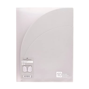 FOLDER A4 C/10 BOLSILLOS AF3127-SF GRIS